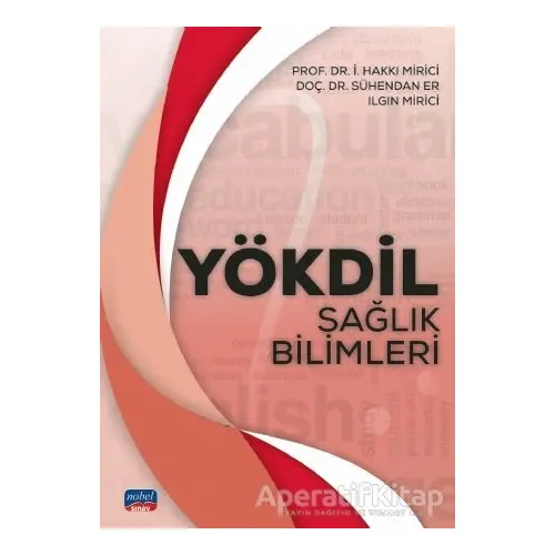 YÖKDİL Sağlık Bilimleri - Sühendan Er - Nobel Sınav Yayınları