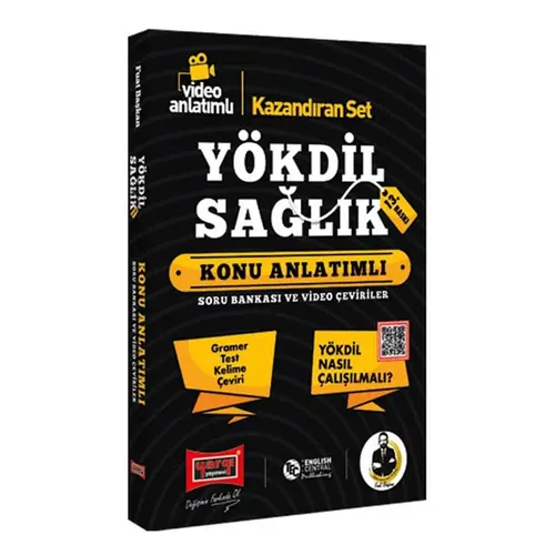 YÖKDİL Sağlık Bilimleri Konu Anlatımlı Soru Bankası ve Video Çeviriler 13.Baskı Yargı Yayınları