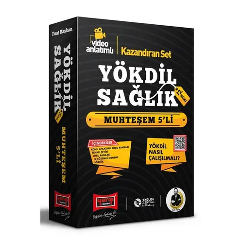 YÖKDİL Sağlık Bilimleri Muhteşem 5li Kazandıran Set 12.Baskı Yargı Yayınları