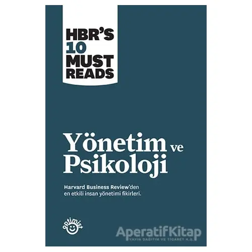 Yönetim ve Psikoloji - Kolektif - Optimist Kitap