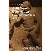 Antik Yunan Dünyasında Sınıf Mücadelesi (Ciltli) - G.E.M. de Ste. Croix - Yordam Kitap