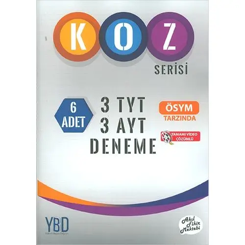 Yüksek Başarı TYT AYT KOZ Deneme Serisi