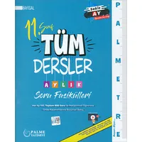 Palme 11.Sınıf Sayısal Tüm Dersler Palmetre Aylık Soru Fasikülleri