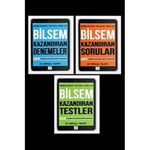 Yükselen Zeka Bilsem Kazandıran Hazırlık Seti (3 Kitap Set)