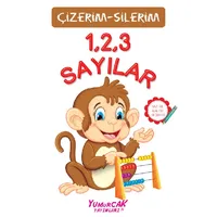 Çiz Sil 1,2,3 Sayılar - Yumurcak Yayınları