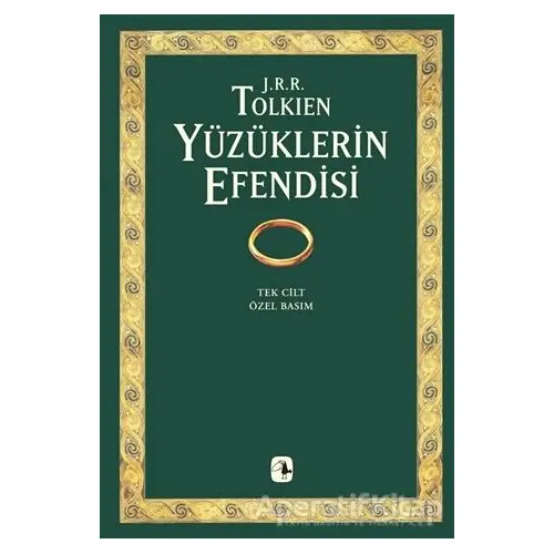 Yüzüklerin Efendisi Tek Cilt Özel Basım - J. R. R. Tolkien - Metis Yayınları