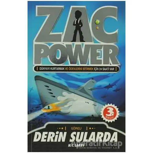 Zac Power Derin Sularda - H. I. Larry - Caretta Çocuk