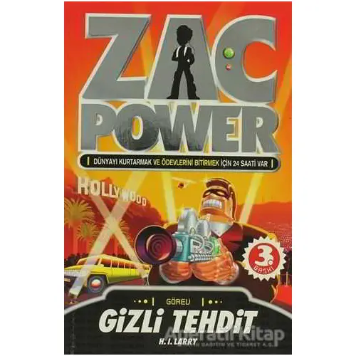 Zac Power Gizli Tehdit - H. I. Larry - Caretta Çocuk