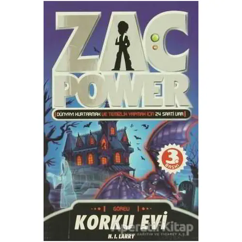 Zac Power - Korku Evi 15. Kitap - H. I. Larry - Caretta Çocuk