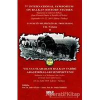 Balkan Tarihi Araştırmaları Cilt: 2 - Zafer Gölen - Gece Kitaplığı