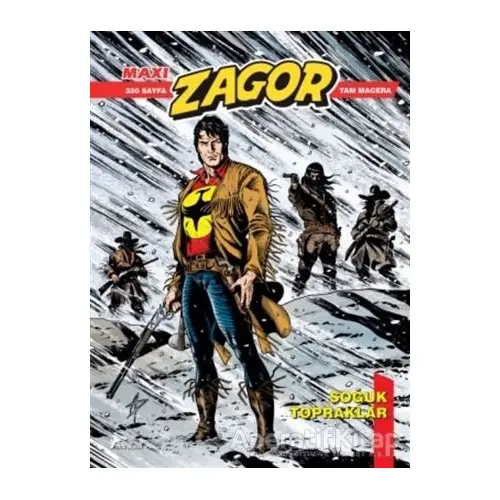 Zagor Maxi 20 - Soğuk Topraklar - Jacopo Rauch - Çizgi Düşler Yayınevi