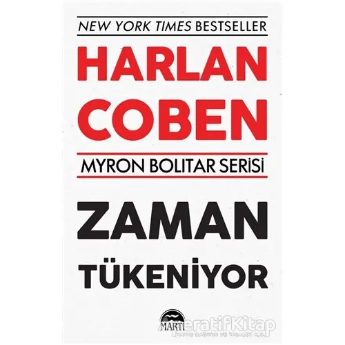 Zaman Tükeniyor - Myron Bolitar Serisi - Harlen Coben - Martı Yayınları