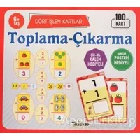 Toplama Çıkarma 6 Yaş Dört İşlem Kartlar - Kolektif - Teleskop Popüler Bilim