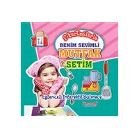 Çıkartmalarla Benim Sevimli Mutfak Setim - Kolektif - Yumurcak Yayınları