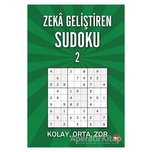 Zeka Geliştiren Sudoku 2 - Ramazan Oktay - Beyaz Balina Yayınları