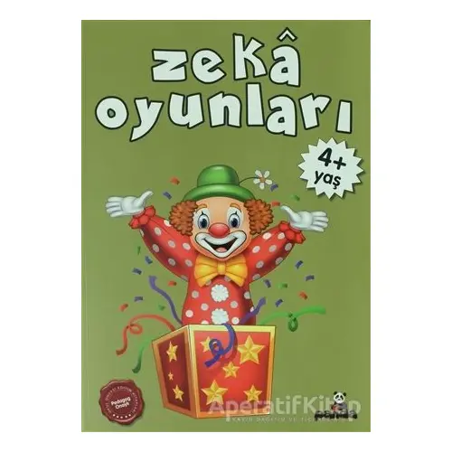 Zeka Oyunları +4 Yaş - Afife Çoruk - Beyaz Panda Yayınları