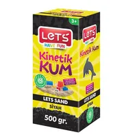 Lets Kinetik Kum 500 gr. Siyah