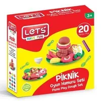 Lets Oyun Hamuru Piknik Seti 20 Parça L8595