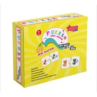 Puzzle Gölge Eşleştirme Okul Öncesi Akıl ve Zeka Oyunu 3 Yaş Beceri Dünyası