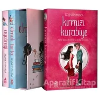 Ayçöreği - Elmalı Turta - Kırmızı Kurabiye Seti - 3 Kitap Takım - Zeynep Sahra - Ren Kitap