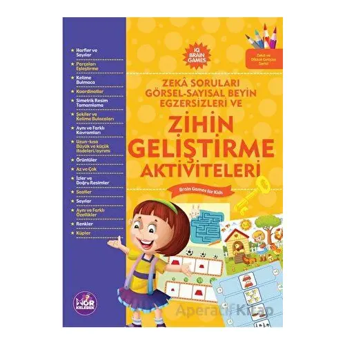 Zihin Geliştirme Aktiviteleri - Ferhat Çınar - Mor Kelebek