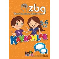 Zihinsel Becerilerimi Geliştiriyorum 5-6 Yaş Kavramlar - Kolektif - limonKIDS