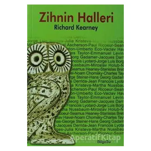 Zihnin Halleri - Richard Kearney - BilgeSu Yayıncılık