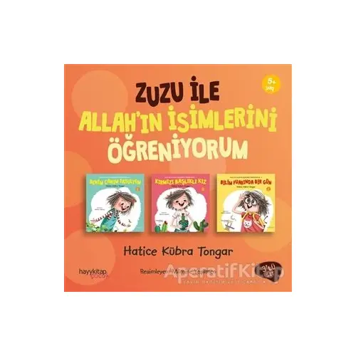 Zuzu İle Allah’ın İsimlerini Öğreniyorum (3 Kitap Takım) - Hatice Kübra Tongar - Hayykitap